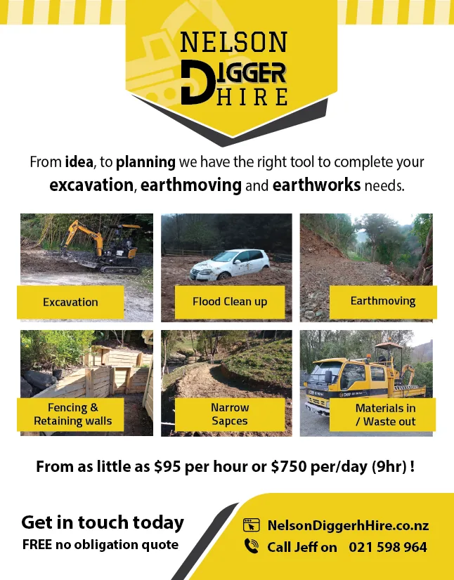 Nelson Digger - Flyer-01 graphic design by KBMedia