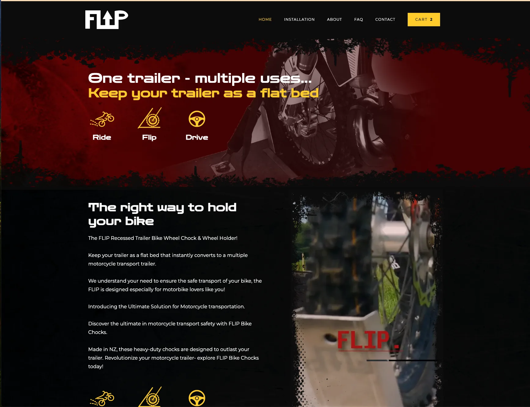 KBMedia website design portfolio piece