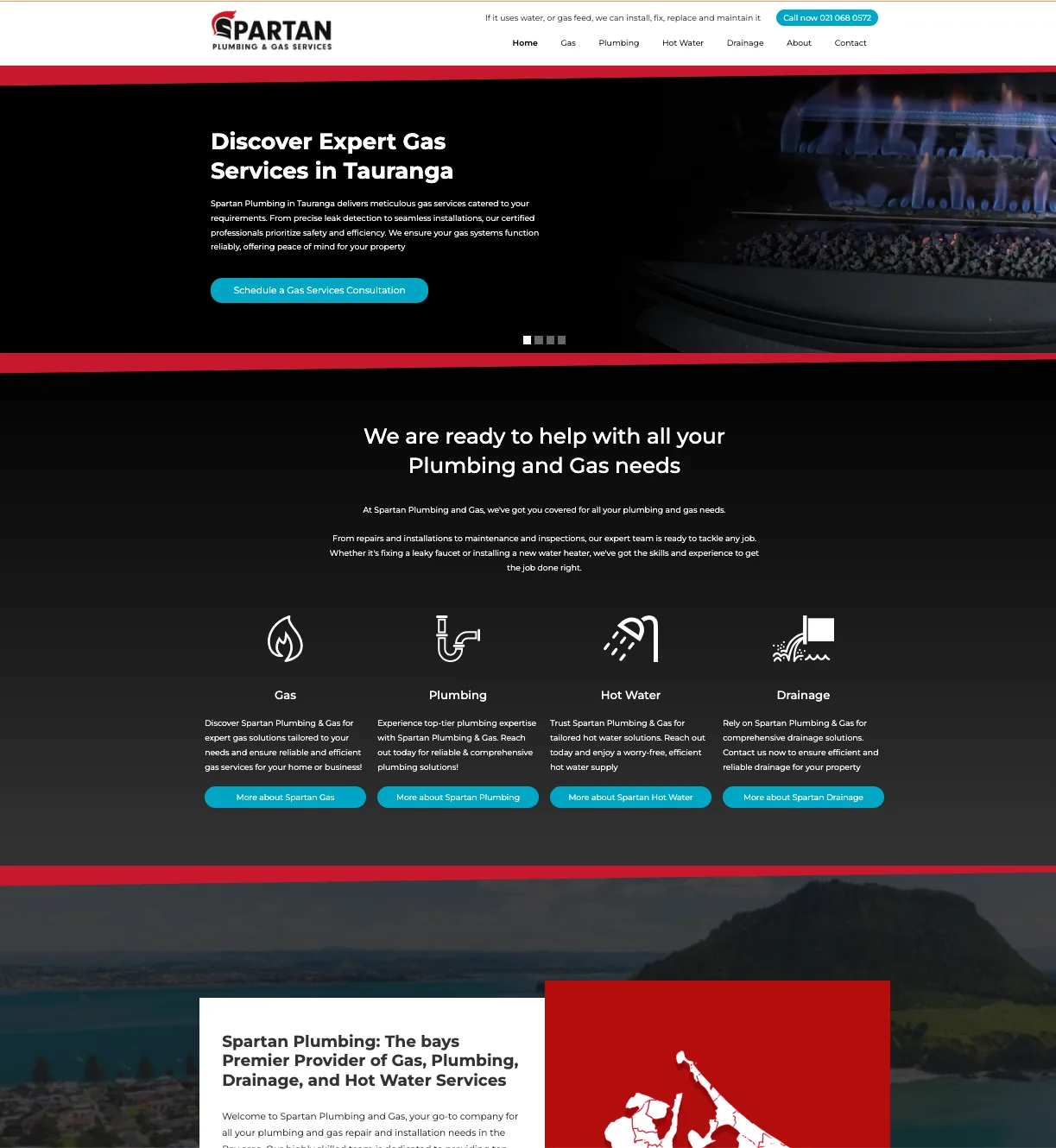 KBMedia website design portfolio piece