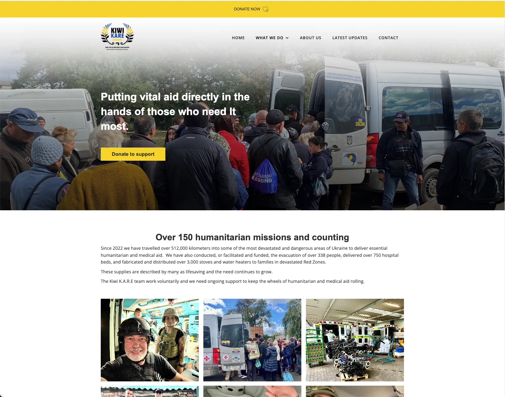 KBMedia website design portfolio piece